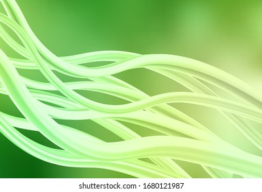 Light Green, Yellow vector glossy abstract background. Colorful illustration in abstract style with gradient. New design for your business.