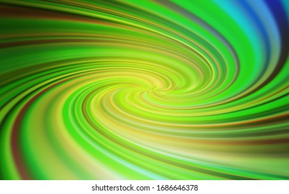Light Green, Yellow vector glossy abstract layout. Colorful illustration in abstract style with gradient. New style for your business design.