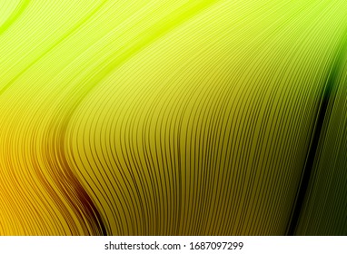 Fondo abstracto brillante de color verde claro, vector amarillo. Nueva ilustración de color en estilo borroso con degradado. Nuevo diseño de estilo para su libro de marca.