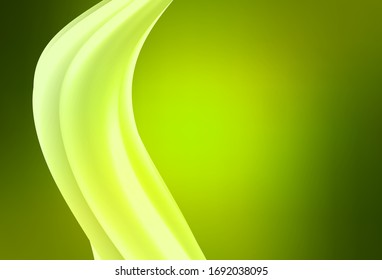 Diseño abstracto brillante vectorial amarillo, verde claro. Ilustración abstracta brillante con diseño degradado. Fondo para un teléfono móvil.