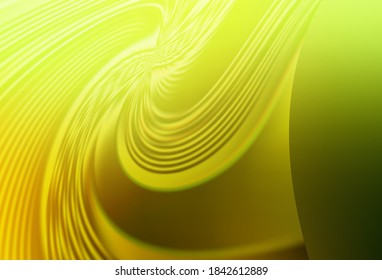 Verde claro, amarillo vectorial brillante fondo abstracto. Ilustración colorida abstracta con gradiente. Nueva forma de tu diseño.