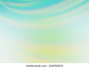 Light Green, Yellow vector glossy abstract template. Shining colorful illustration in a Brand new style. The template can be used for your brand book.