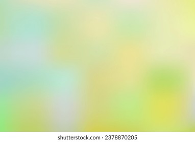Light Green, Yellow vector glossy bokeh pattern. Glitter abstract illustration with an elegant design. Smart texture for your design.
