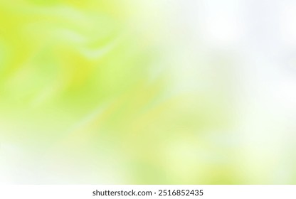 Light Green, Yellow vector glossy abstract background. Colorful illustration in abstract style with gradient. The best blurred design for your business.