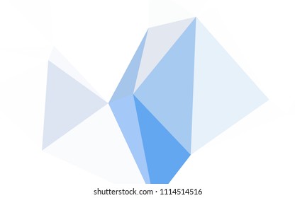 Light Green, Yellow vector gradient triangles template. Colorful abstract illustration with triangles. Brand new style for your business design.