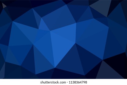 Light Green, Yellow vector gradient triangles pattern. Creative geometric illustration in Origami style with gradient. A completely new design for your leaflet.