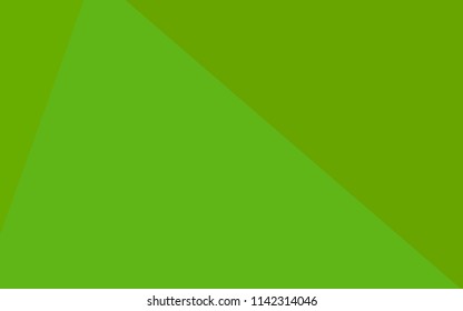 Light Green, Yellow vector gradient triangles pattern with a gem in a centre. Illustration in Origami style with gradient. Completely new template for your banner.