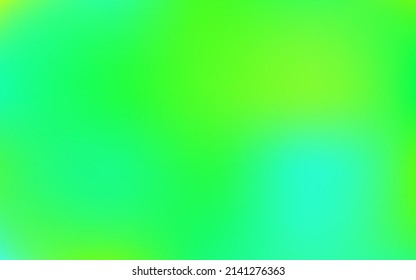 Light green, yellow vector gradient blur background. Blur colorful illustration in brand new style. Wallpaper for your web apps.
