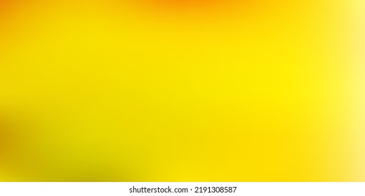 Light green, yellow vector gradient blur pattern. Abstract colorful illustration with blur gradient. Landing pages design.