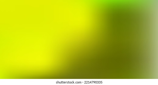 Light green, yellow vector gradient blur drawing. Colorful illustration with gradient in halftone style. Wallpaper for your web apps.