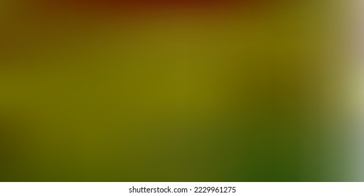 Light green, yellow vector gradient blur background. Colorful abstract illustration with blur gradient. Modern design for your apps.