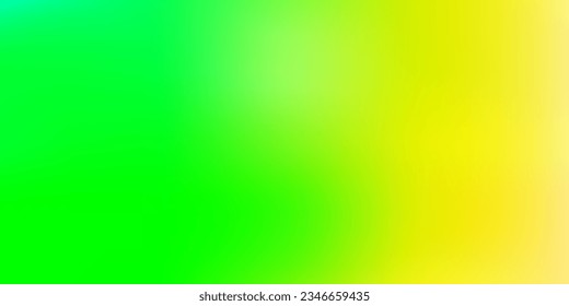 Light green, yellow vector gradient blur layout. Colorful illustration with gradient in abstract style. Smart pattern for websites.