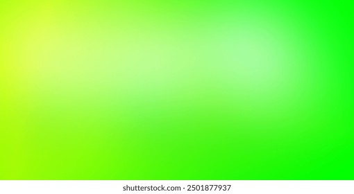 Light green, yellow vector gradient blur backdrop. Colorful gradient abstract illustration in blur style. Your business design.