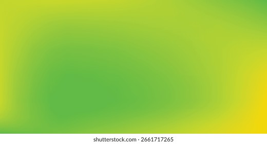Light green, yellow vector gradient blur backdrop. Colorful gradient abstract illustration in blur style. vector ilustration.
