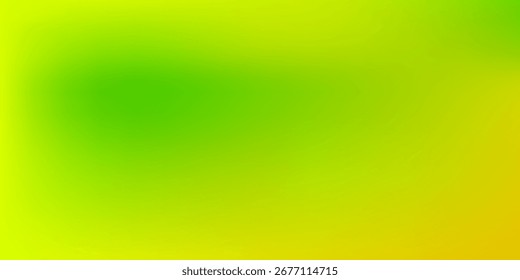 Fondo de desenfoque de degradado de Vector verde claro y amarillo. Ilustración abstracta de gradiente colorido en estilo desenfoque. Tu negocio gesign.Eps10