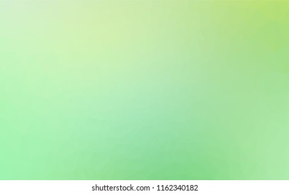 Light Green, Yellow vector hexagon mosaic template. Colorful illustration in abstract style with gradient. A completely new template for your business design.
