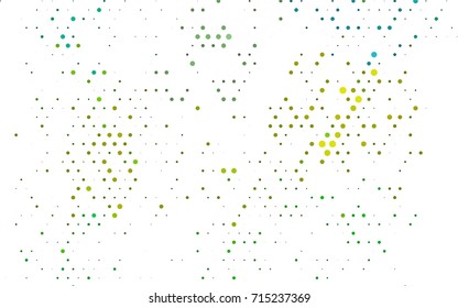 Light Green, Yellow vector illustration which consist of circles. Dotted gradient design for your business. Creative geometric background in halftone style with colored spots. Light Green, Yellow vector illustration which consist of circles. Dotted gradient design for your business. Creative geometric background in halftone style with colored spots.