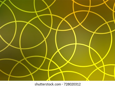 Light Green, Yellow vector indian curved template. Ethnic elegant natural pattern with gradient. A completely new design for your business.