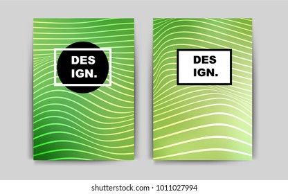 Light Green, Yellow vector layout for Leaflets. Booklet with textbox on colorful abstract background. Pattern for ads, leaflets, labels of your business.