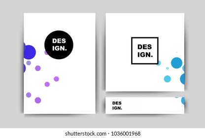Light Green, Yellow vector layout for Leaflets. Beautiful colored sample in A4 size. The pattern can be used for any ad, booklets.