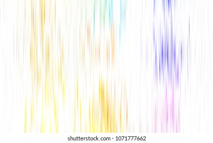 Light Green, Yellow vector layout with flat lines. Lines on blurred abstract background with gradient. Smart design for your business advert.