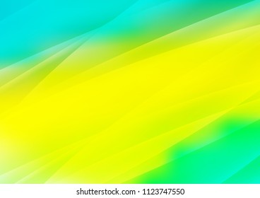 Light Green, Yellow vector layout with flat lines. Glitter abstract illustration with colored sticks. Smart design for your business advert.