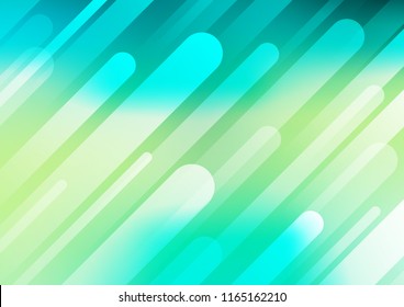 Light Green, Yellow vector layout with flat lines. Modern geometrical abstract illustration with staves. The pattern can be used as ads, poster, banner for commercial.