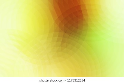 Light Green, Yellow vector layout with circle shapes. Modern abstract illustration with colorful water drops. New design for ad, poster, banner of your website.