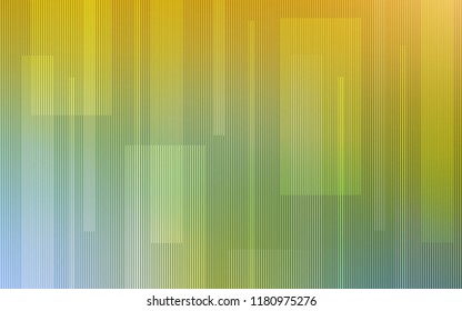 Light Green, Yellow vector layout with flat lines. Blurred decorative design in simple style with lines. Template for your beautiful backgrounds.