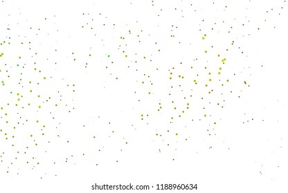 Light Green, Yellow vector  layout with circle shapes. Illustration with set of shining colorful abstract circles. Completely new template for your brand book.