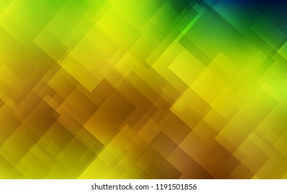 Light Green, Yellow vector layout with flat lines. Modern geometrical abstract illustration with Lines. Smart design for your business advert.