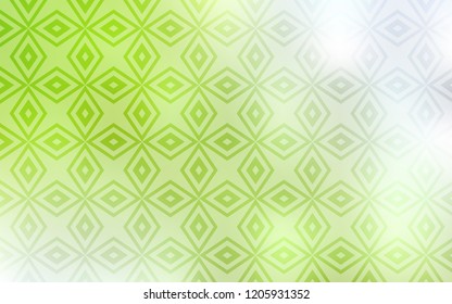 Light Green, Yellow vector layout with lines, rectangles. Illustration with set of colorful rectangles. Smart design for your business advert.