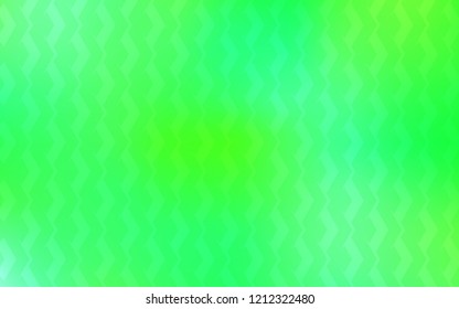 Light Green, Yellow vector layout with flat lines. Lines on blurred abstract background with gradient. Pattern for ads, posters, banners.
