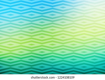 Light Green, Yellow vector layout with lines, triangles. Abstract gradient illustration with triangles. Pattern for busines ad, booklets, leaflets