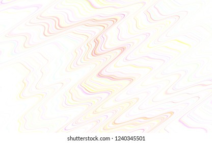 Light Green, Yellow vector layout with flat lines. Lines on blurred abstract background with gradient. Template for your beautiful backgrounds.