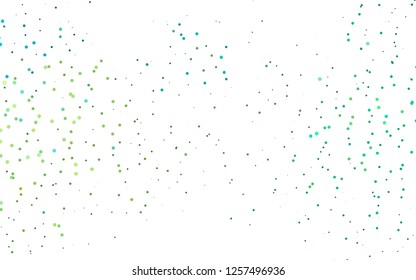 Light Green, Yellow vector  layout with circle shapes. Illustration with set of shining colorful abstract circles. The pattern can be used for beautiful websites.