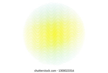 Light Green, Yellow vector layout with flat lines. Glitter abstract illustration with colored sticks. Best design for your ad, poster, banner.