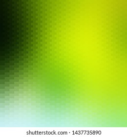 Light Green, Yellow vector layout with lines, rectangles. Abstract gradient illustration with rectangles. Best design for your ad, poster, banner.