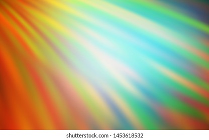 Light Green, Yellow vector layout with flat lines. Blurred decorative design in simple style with lines. Pattern for your busines websites.