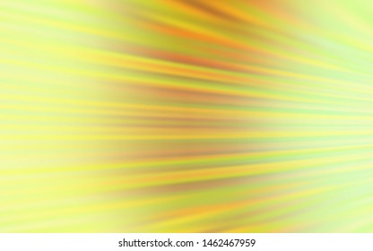 Light Green, Yellow vector layout with flat lines. Glitter abstract illustration with colorful sticks. Template for your beautiful backgrounds.