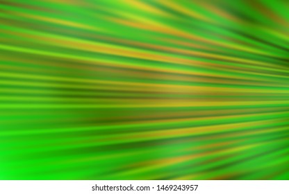 Light Green, Yellow vector layout with flat lines. Blurred decorative design in simple style with lines. Template for your beautiful backgrounds.
