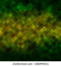 Light Green, Yellow vector layout with lines, rectangles. Abstract gradient illustration with colorful rectangles. Modern template for your landing page.