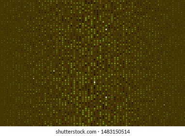 Light Green, Yellow vector layout with circle shapes. Blurred bubbles on abstract background with colorful gradient. New template for your brand book.