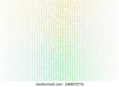 Light Green, Yellow vector layout with circle shapes. Illustration with set of shining colorful abstract circles. Pattern for ads, leaflets.