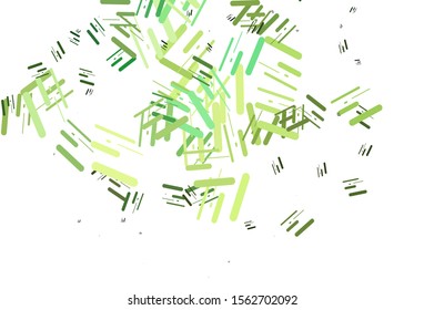 Light Green, Yellow vector layout with flat lines. Shining colored illustration with narrow lines. Best design for your ad, poster, banner.