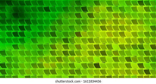 Light Green, Yellow vector layout with lines, rectangles. Illustration with a set of gradient rectangles. Modern template for your landing page.
