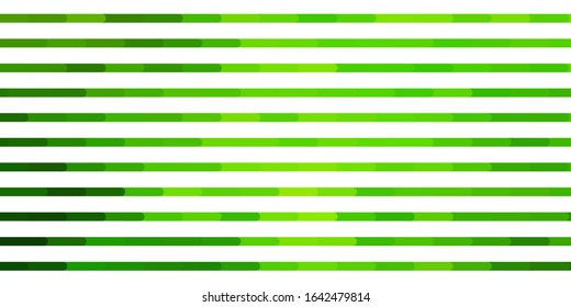 Light Green, Yellow vector layout with lines. Colorful gradient illustration with abstract flat lines. Pattern for websites, landing pages.