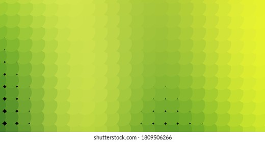 Light Green, Yellow vector layout with circles. Abstract colorful disks on simple gradient background. Design for your commercials.