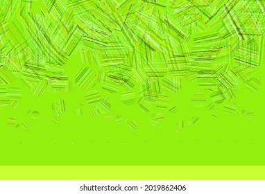 Light Green, Yellow vector layout with circle shapes. Modern abstract illustration with colorful water drops. Pattern for ads, leaflets.