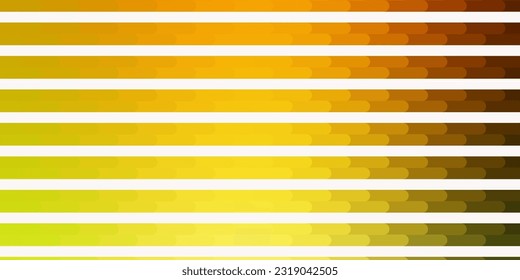 Diseño vectorial amarillo, verde claro con líneas. Ilustración geométrica abstracta con líneas borrosas. Mejor diseño para afiches, banners.